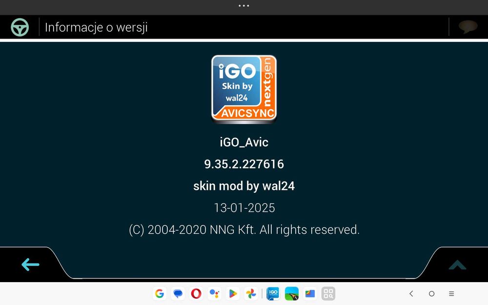 iGO Avic - Android 14 i 15 - Samsung S24, S25; Pixel 7/8/9 oraz inne