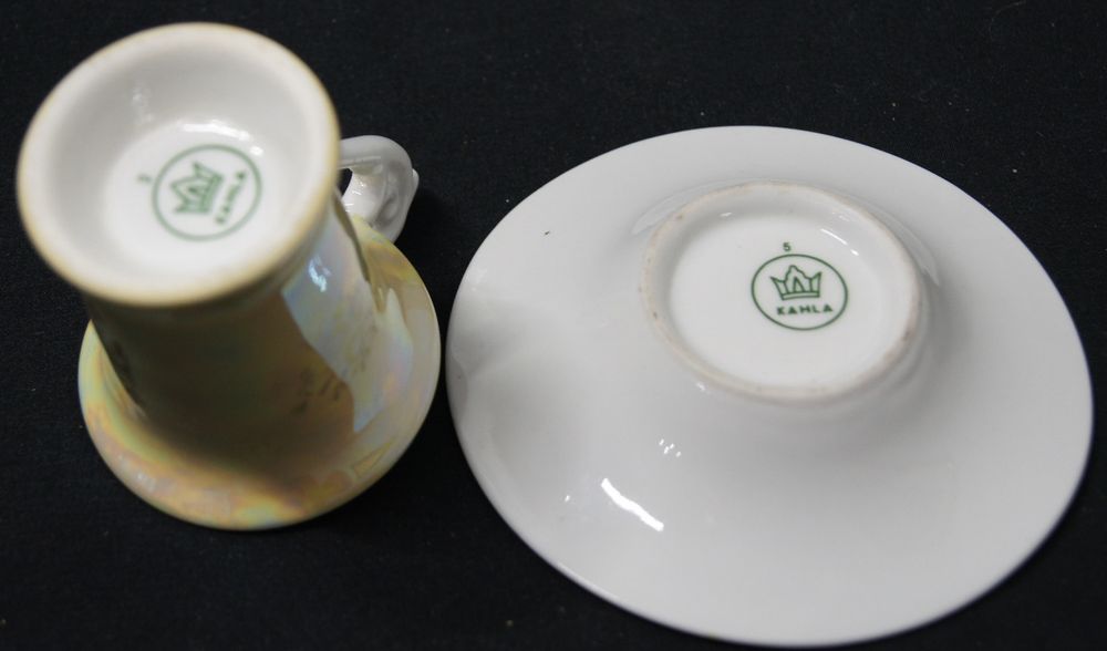 Stara Filiżanka Porcelanowa Kahla