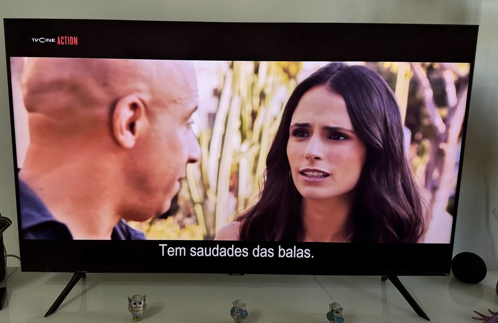 OPORTUNIDADE – TV Samsung QLED 55” 4K como nova