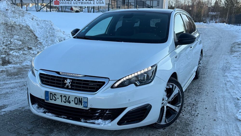 Peugeot 308 2.0HDi 180KM Automat GT PółSkóra Panorama Kamera Cofania KeyLess