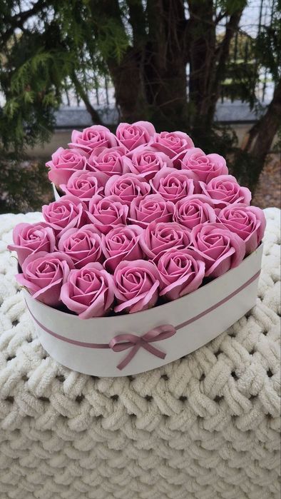 Мильні квіти#мильні троянди#8 березня#подарунок#букет#серце