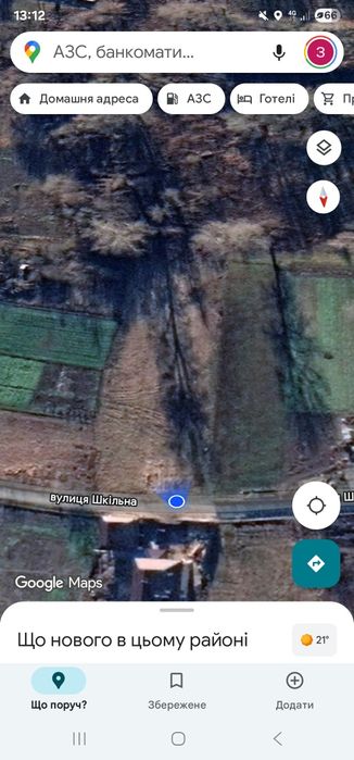 Продаж ділянки ОСГ  в центрі села Рожни