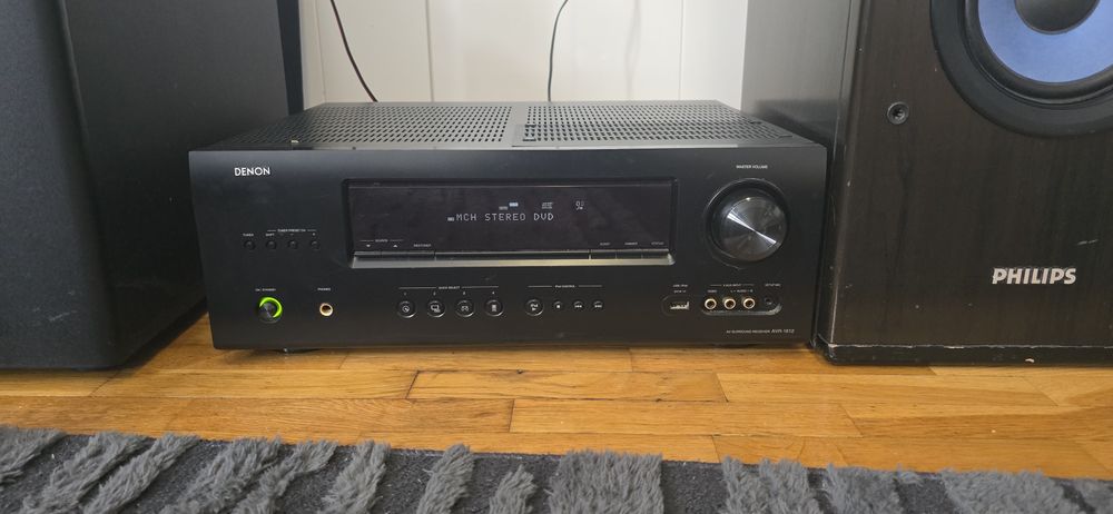 Ресівер Denon avr 1612 + Canton 5.1 +колонки philips fb820