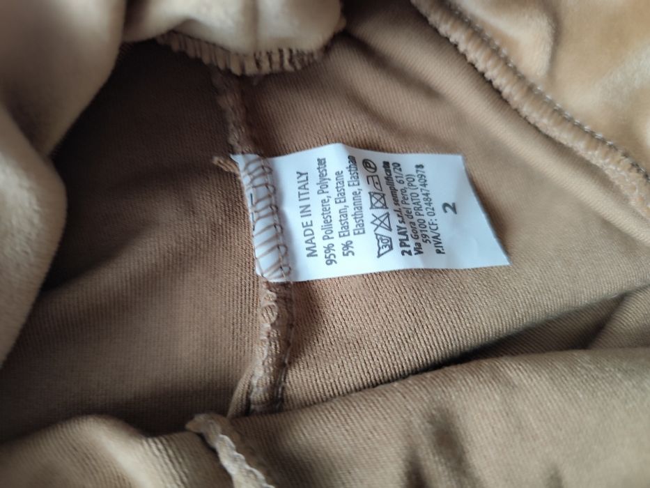 Komplecik welur italy