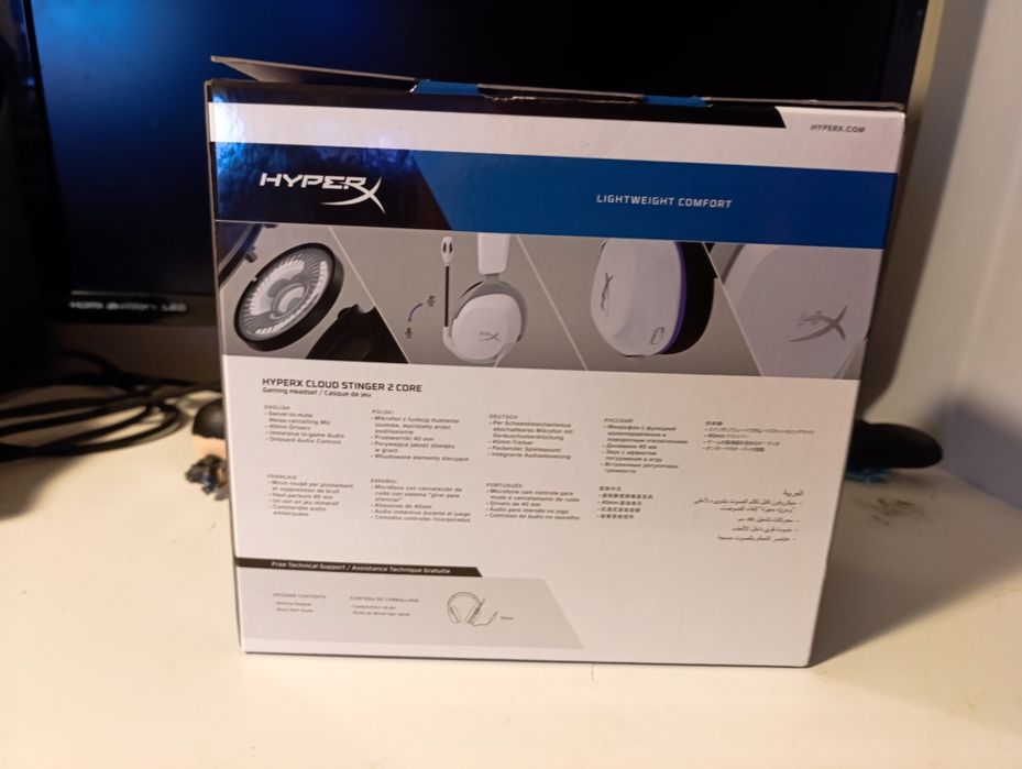 HyperX Cloud Stinger 2 Core Fones