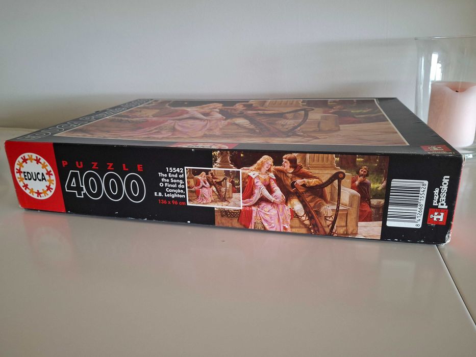 Puzzle 4000 peças Educa "O final da canção, E.B. Leighton"