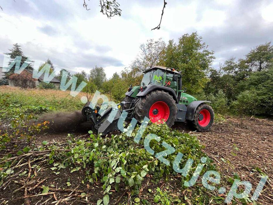 Mulczowanie wgłębne powierzchniowe rekultywacja działek Mulczer Leśny
