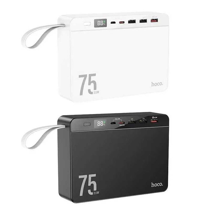 Павербанк Powerbank 75000mAh HOCO J94 Швидка зарядка 22.5W Оригінал