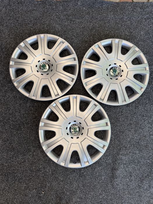 Ковпаки по штучно R15 Оригінальні Skoda Octavia A5 Fabia Roomster VW Golf Passat Audi Seat