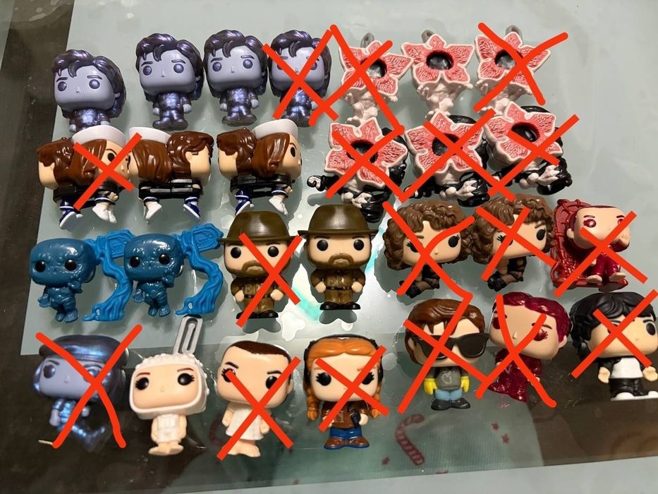 Kinder joy Stranger things/Дивні дива фігурки Fanko