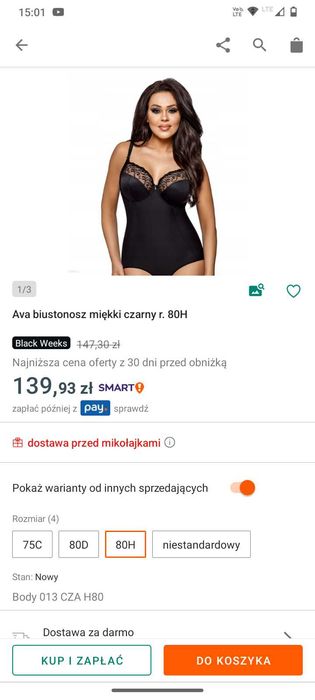 Oddam w atrakcyjnej cenie AVA Body