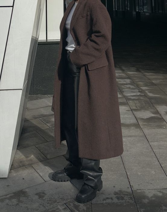 Пальто шерсть Arket