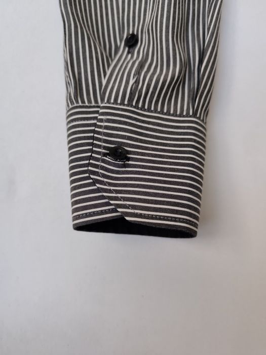 Męska koszula Tommy Hilfiger Slim Fit – Paski, Rozmiar L (41-42)