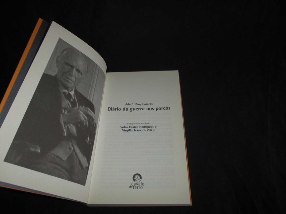 Livro Diário da Guerra aos Porcos Adolfo Bioy Casares