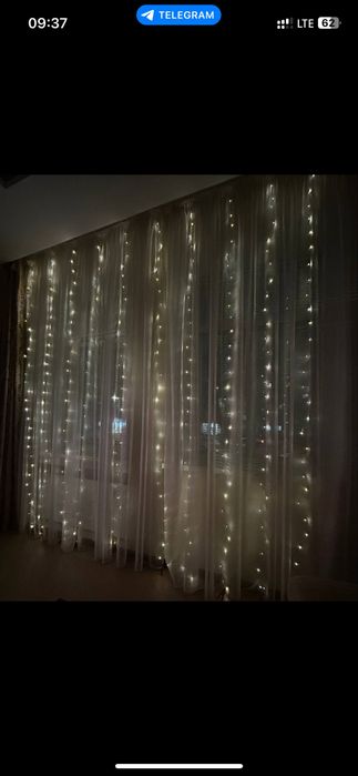 Гірлянда штора «Провені рост»