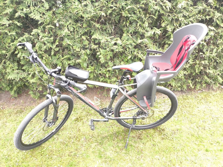 Fotelik rowerowy Hamax Buddy czerwony