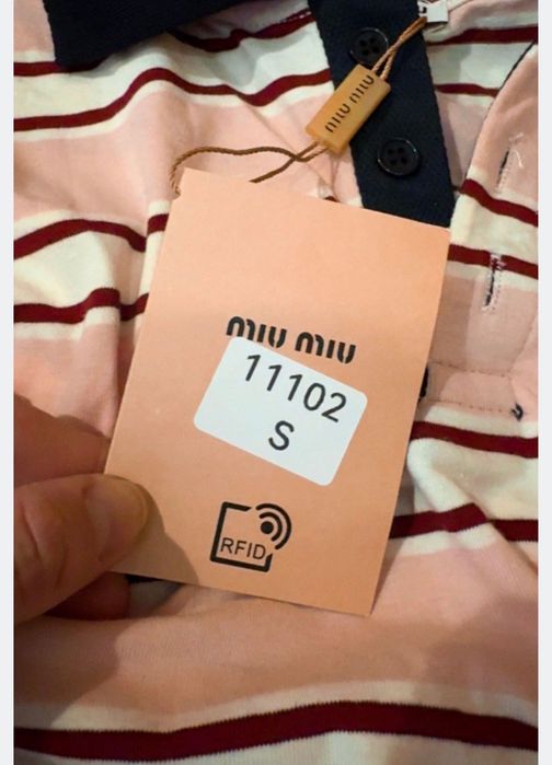 Рубашка-поло MIU MIU Оригинал S