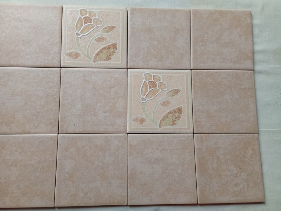 kafelki płytki ceramiczne 10x10 dekory