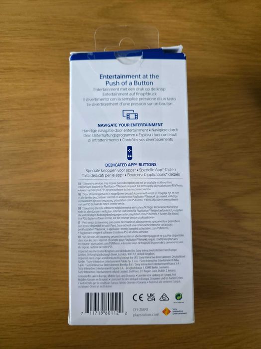 Sony PS5 Pilot sterowania multimediami do konsoli PlayStation 5