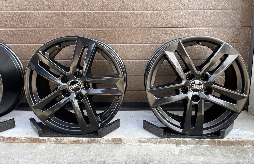 4x felgi aluminiowe 5x112 r17 et42 7J Alufelgi Oryginał Audi 17” black