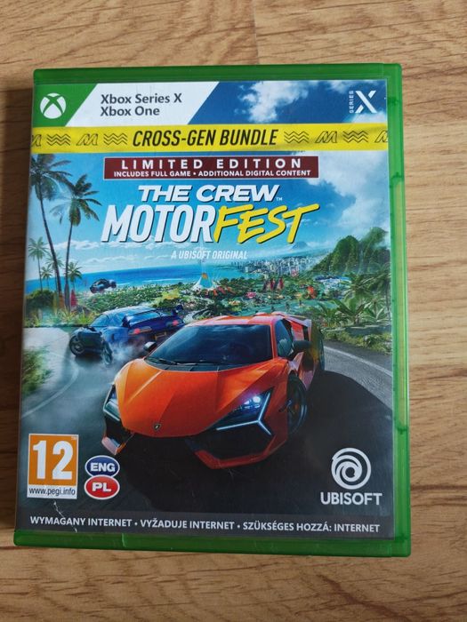 The crew motorfest cross gen bundle Limited  Edition Xbox one s x series Gwarancja Polska wersja