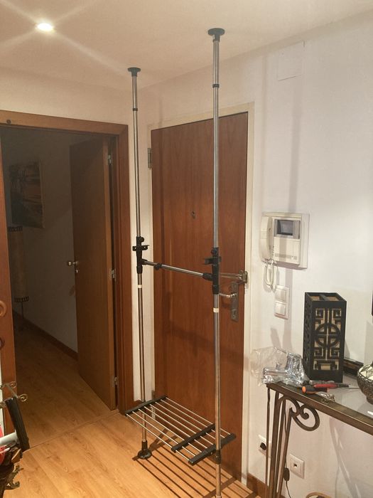 Suporte / prateleira de ventosas para ajustar ao tamanho pretendido)