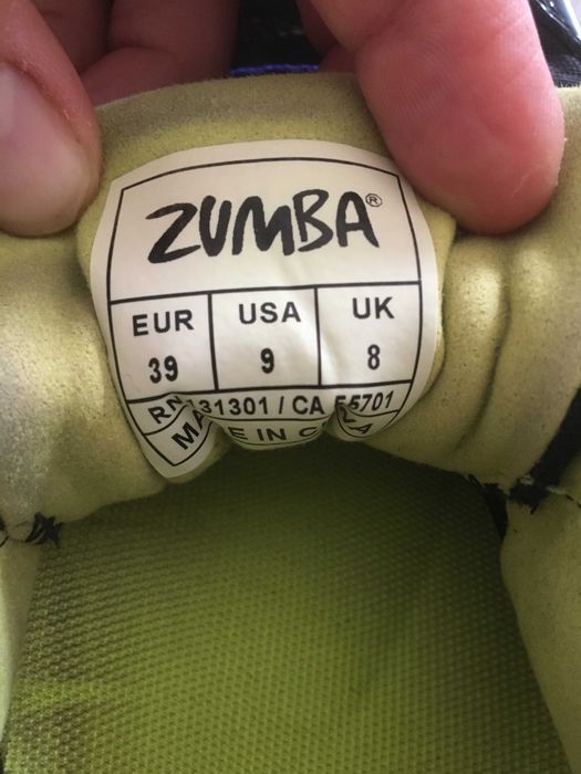 Sapatos de ZUMBA para homem