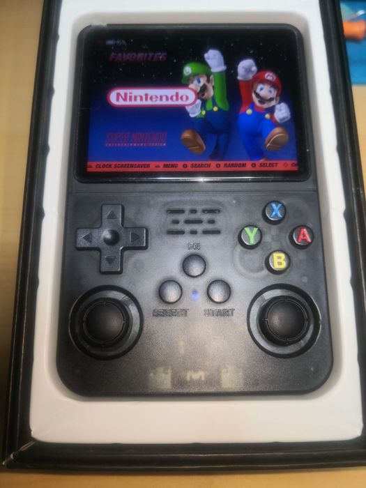 R36S Consola Retro Portátil + Caixa + Cartão 16GB