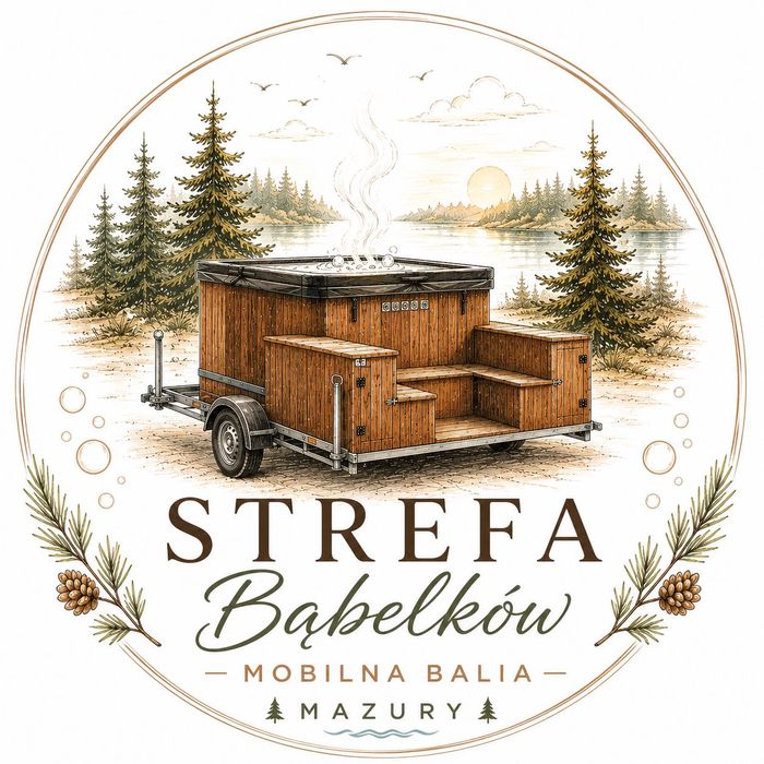 STREFA BĄBELKÓW – Mobilna balia SPA na Mazurach