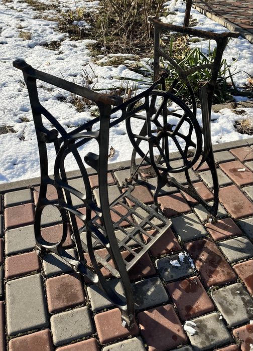 Боковинки Ножки швейної машинки для мангала барбекю столика