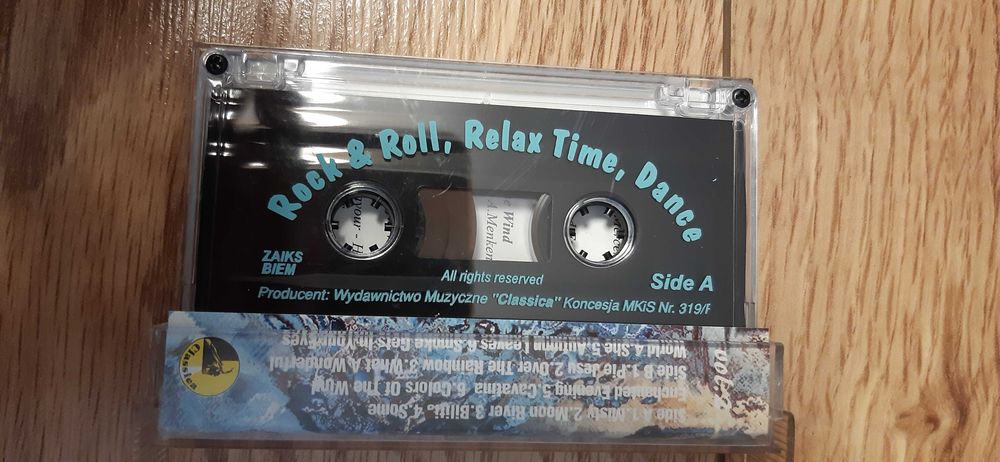kaseta relax time dance rock and roll