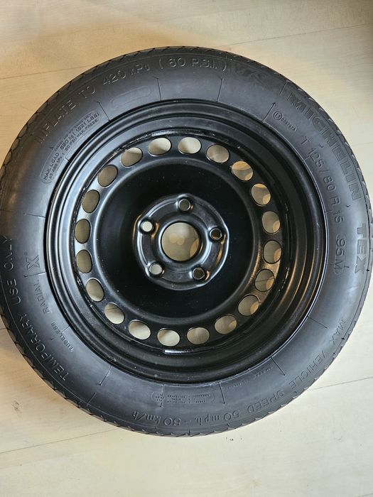 Koło dojazdowe Michelin Tex T 125/80 R15 95R