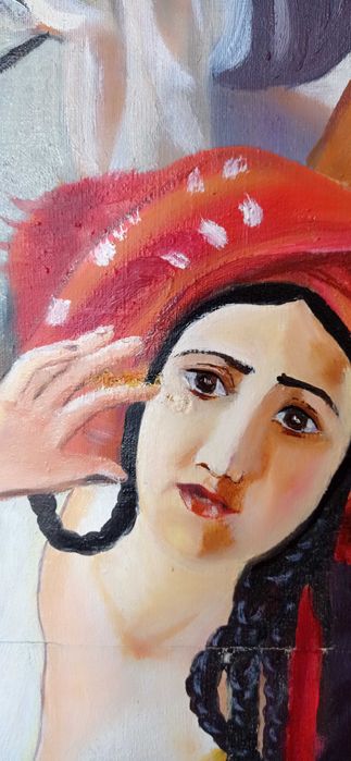 Картина маслом  Бахчисарайський фонтан