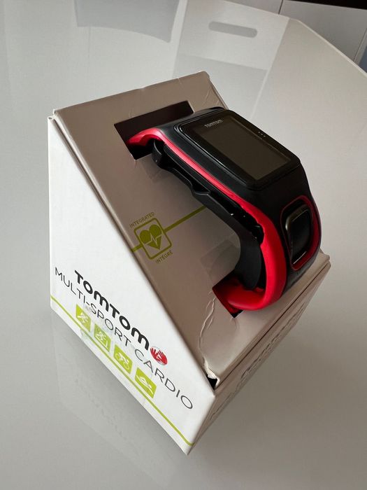 Zegarek multi-sport cardio TomTom czerwono/czarny