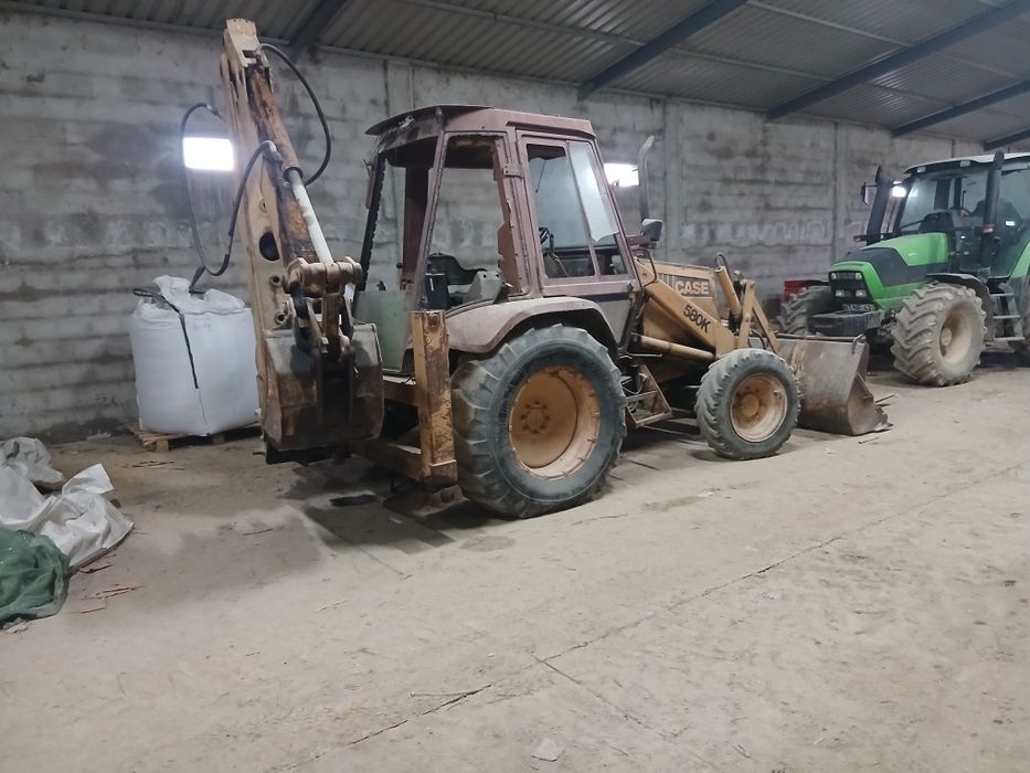 Retroescavadora case 580k