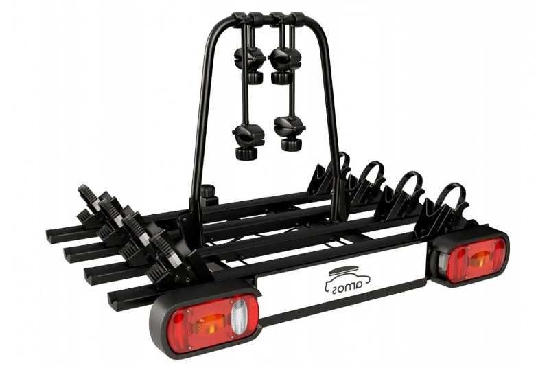 Bagażnik rowerowy Platforma rowerowa na hak 4 rower Amos Giro 4 7P BLC