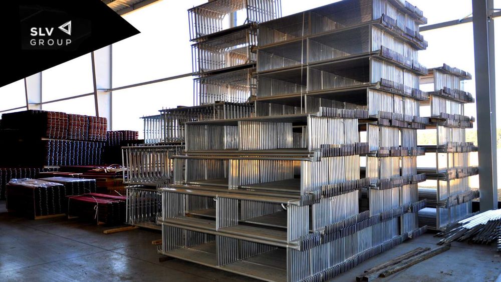 Rusztowanie elewacyjne SLV 73 aluminium * 200m2 * typ Baumann