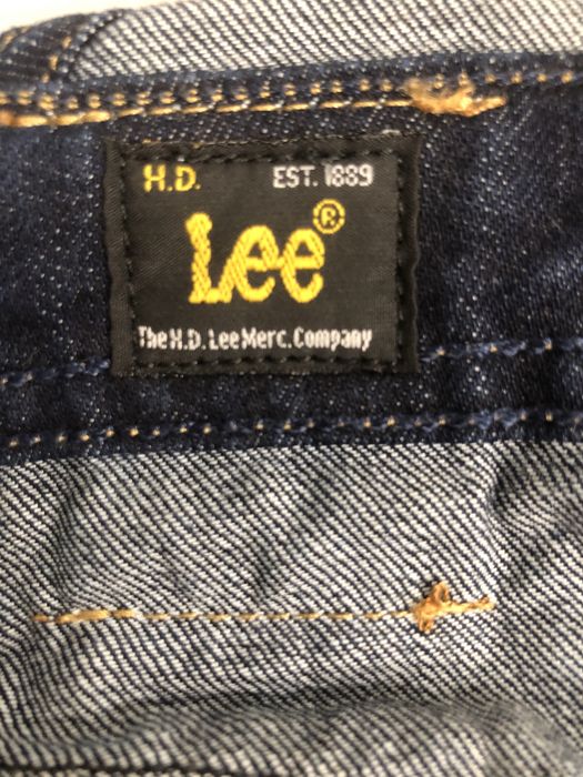 Классический джинсовый комбез LEE