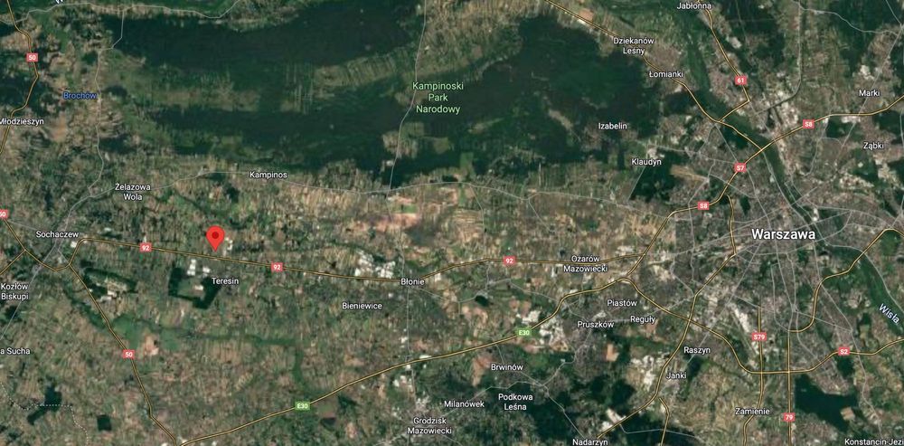 Działka inwestycyjna, magazyn, produkcja | DK92 >Warszawa