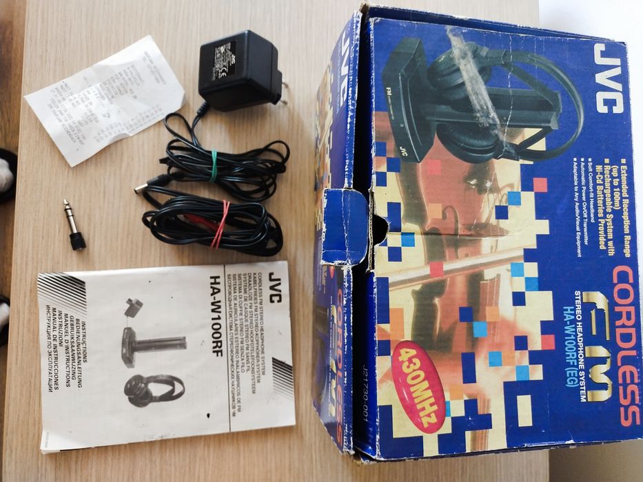 Słuchawki JVC FM Stereo Transmitter