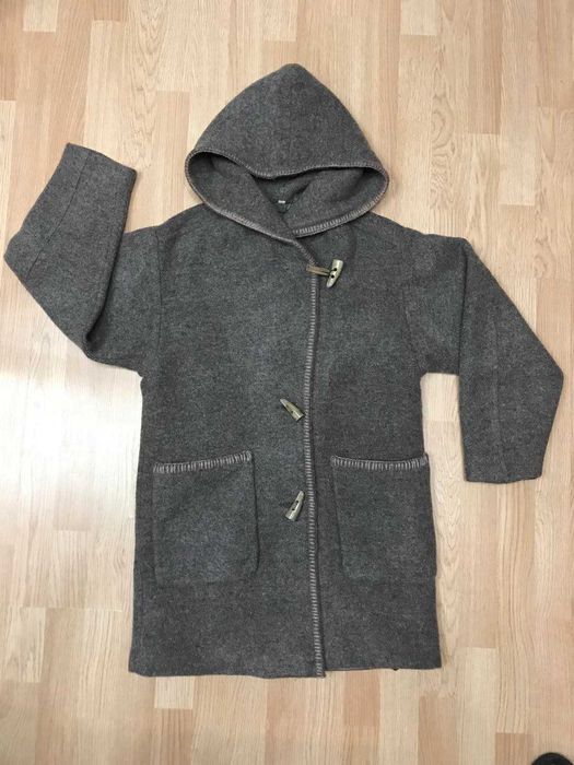 Полу пальто дафлкот Jennifer шерстяное Англия р. 44/46 девочке