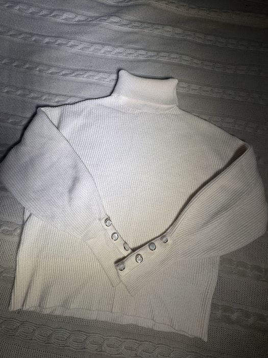 Golf damski Reserved, rozmiar S, kolor ecru