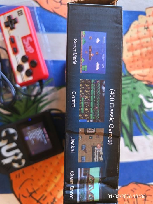 Consola portátil nova 400in1, da para ligar a  TV, podem jogar 2 pesso