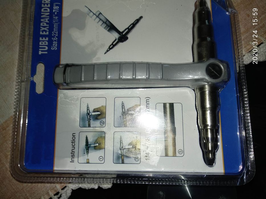 Expandir tubo refrigeração