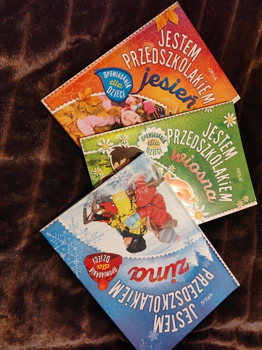 Zestaw książek dla przedszkolaków