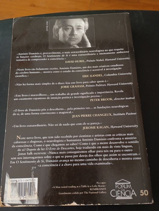 Livro " O sentimento de si"