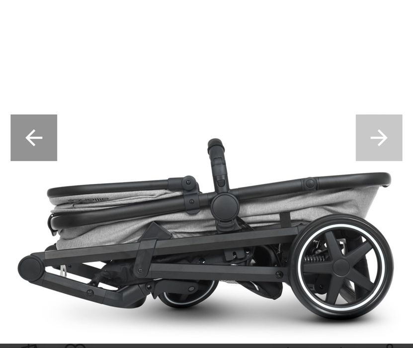 Коляска 2в1 El Camino ME 1069 Alliance Denim Medium Gray