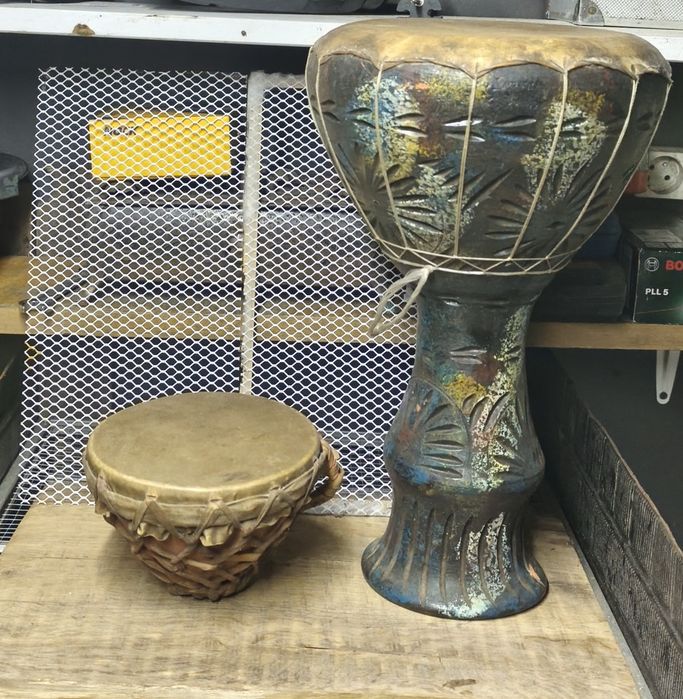 DJEMBE, afrykański bęben kielichowy