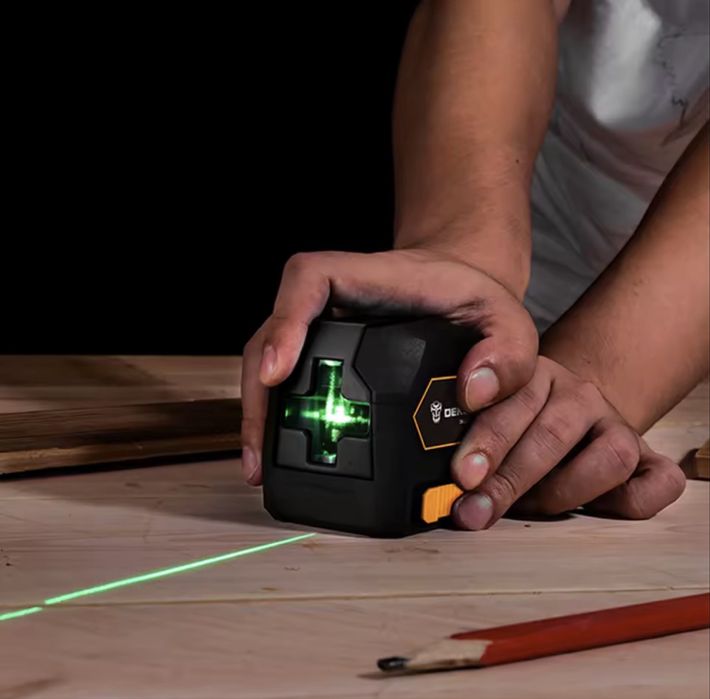Nível a laser DEKO DKLL02 compacto
