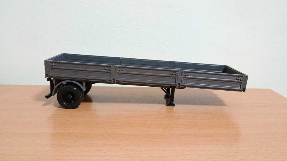 Масштабная модель 1/43 полуприцеп одаз 93571